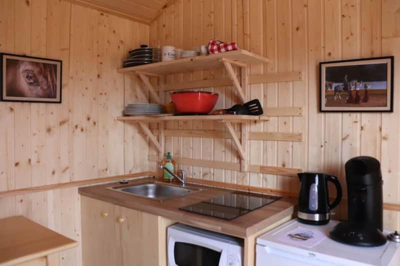 Roulottes Cocooning Au Coeur Des Landes Campingplatz