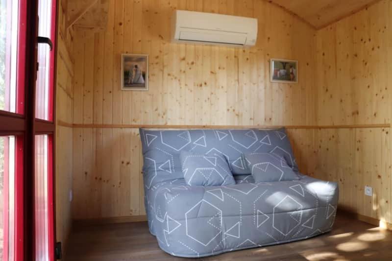 Roulottes Cocooning Au Coeur Des Landes Campingplatz *